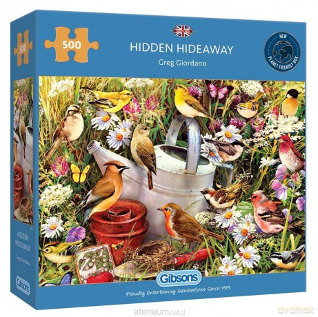 Puzzle 500 el. Ukryta kryjówka [PUZZLE]