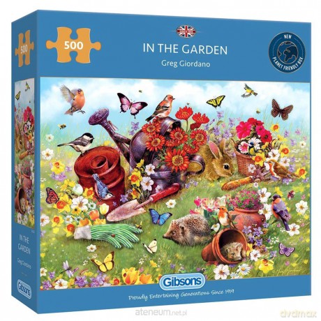 Puzzle 500 el. W ogrodzie [PUZZLE]