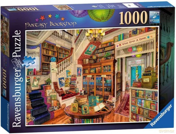 RAVENSBURGER 1000 el. Fantastyczna księgarnia [PUZZLE]
