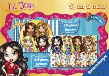 RAVENSBURGER 2x24 el. Świnka Peppa i cała klasa [PUZZLE]