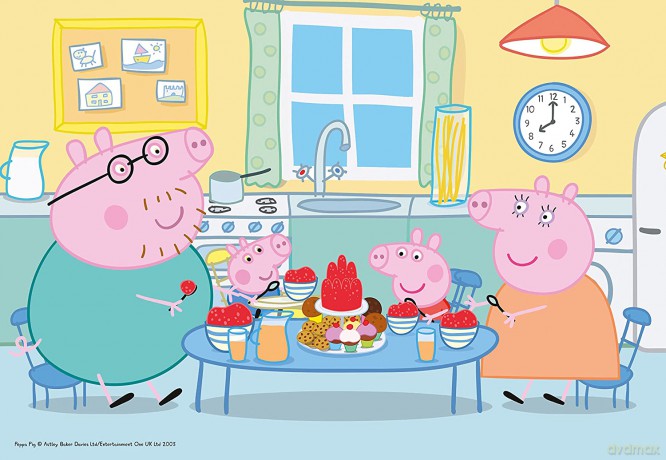 RAVENSBURGER 35 el. Świnka Peppa. Deser [PUZZLE]