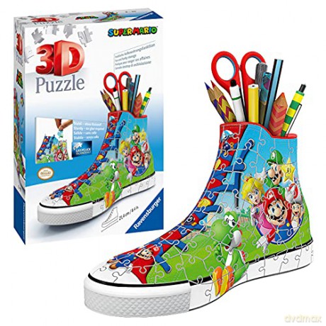 RAVENSBURGER 3D 108 Trampek Super Mario [PUZZLE]