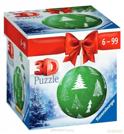 RAVENSBURGER 3D 54 el. Świąteczne dekoracje motyw 3 [PUZZLE]