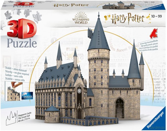 RAVENSBURGER 3D 540 el. Zamek Hogwarts Harry Potter [PUZZLE]