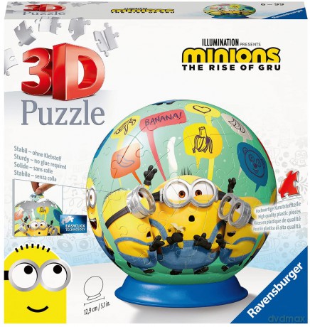 RAVENSBURGER 3D 72 el. Kula Minionki 2 [PUZZLE]