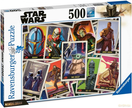 RAVENSBURGER 500 el. Mandalorian [PUZZLE]