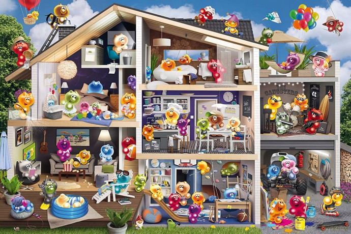 RAVENSBURGER 5000 el. Dom dla lalek [PUZZLE]