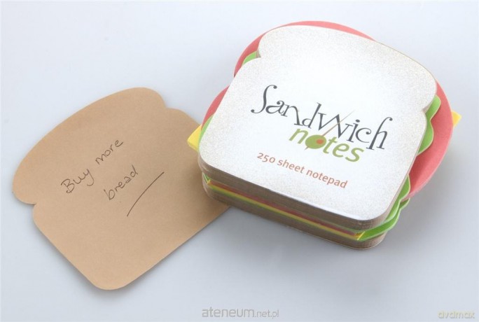 Sandwich Notes - karteczki wyrywane - kanapka
