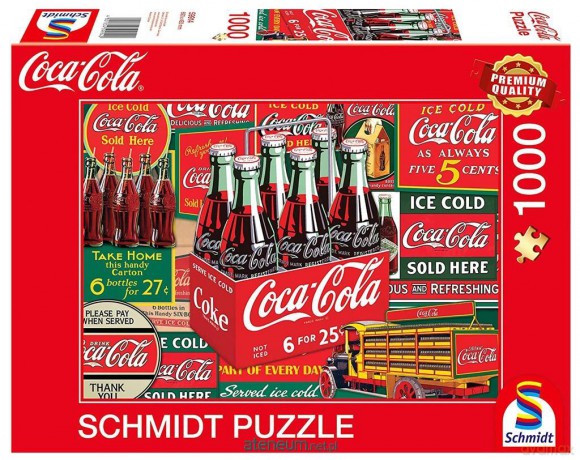 SCHMIDT PQ 1000 el. Coca-Cola Tradycja [PUZZLE]
