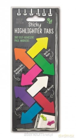 Sticky Highligter Tabs Zakładki wskazujące 160 szt