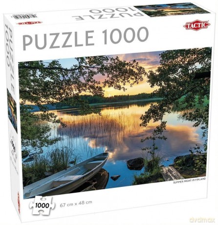 TACTIC 1000 el. Summer Night in Fin (square box) [PUZZLE]
