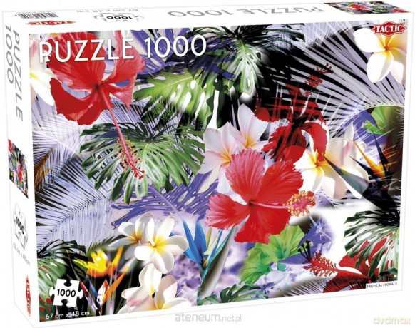 TACTIC 1000 el. Tropical Florals Lover's Special [PUZZLE]