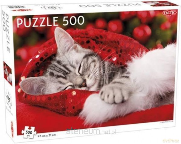 TACTIC 500 el. Animals: Christmas Kitten [PUZZLE]