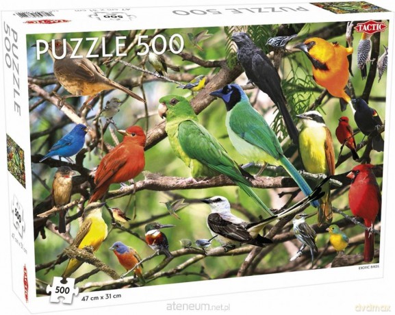 TACTIC 500 el. Animals: Exotic Birds [PUZZLE]