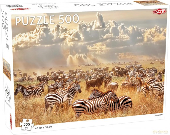 TACTIC 500 el. Animals: Zebra Herd [PUZZLE]