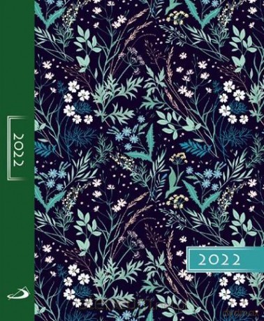 Terminarz 2022 A5 Kolorowy ornament [KALENDARZ]