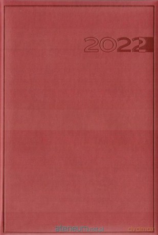 Terminarz 2022 A5 Print czerwony [KALENDARZ]