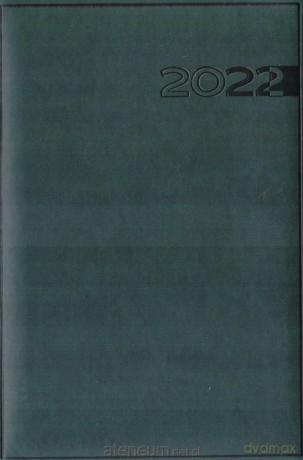 Terminarz 2022 A5 Print zielony [KALENDARZ]