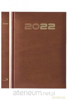Terminarz 2022 A5 Standard brązowy [KALENDARZ]