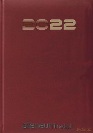 Terminarz 2022 A5 Standard czerwony [KALENDARZ]