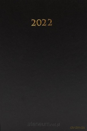 Terminarz 2022 Dzienny A5 DIVAS Czarny [KALENDARZ]
