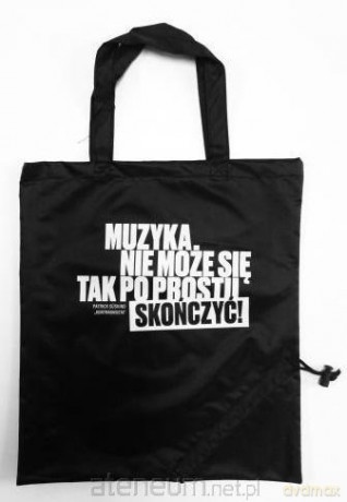Torba na zakupy czarna - cytat