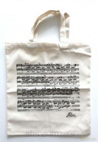 Torba naturalna - nuty Chopina