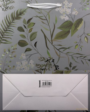 Torba prezentowa 26x32 Liście paproci