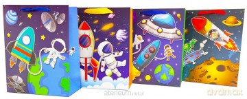 Torebka Lux dziecięca Astronauta duża A4