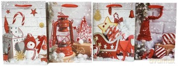 Torebka Lux z broaktem średnia Xmas