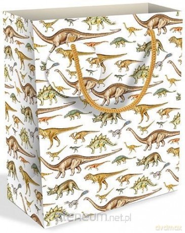 Torebka ozdobna średnia Dinosaurs