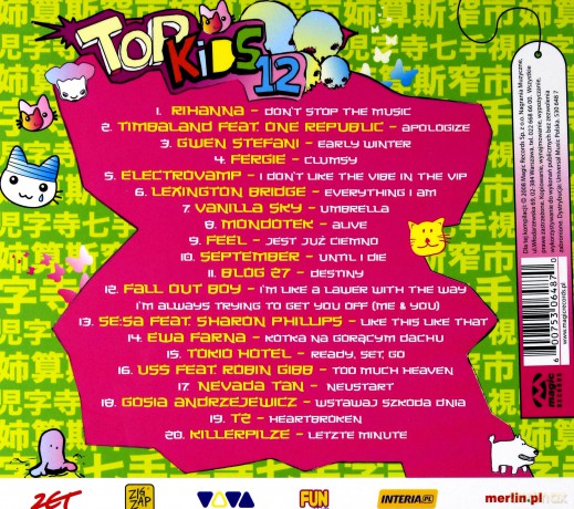 Top Kids vol.12 [CD]