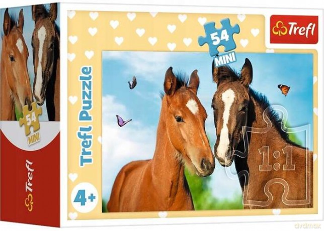 TREFL 54 el. mini Urocze zwierzątka 3 [PUZZLE]