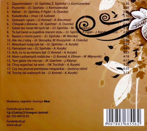 Urszula Sipińska - Antologia vol.1 [CD]