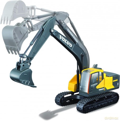 Volvo EC220E Excavator Yellow/Grey 1:50