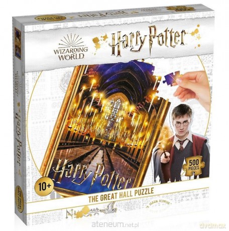 WINNING MOVES 500 el. Harry Potter The Great Hall [PUZZLE]