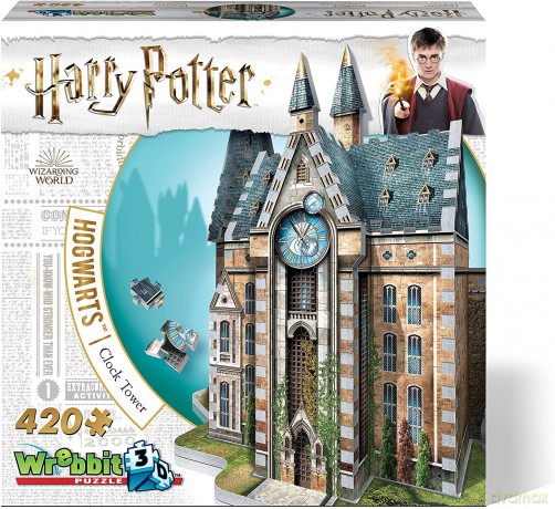 Wrebbit Puzzle 3D 420 el Hogwarts Clock Tower [PUZZLE]