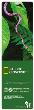Zakładka 3D National Geographic Wąż