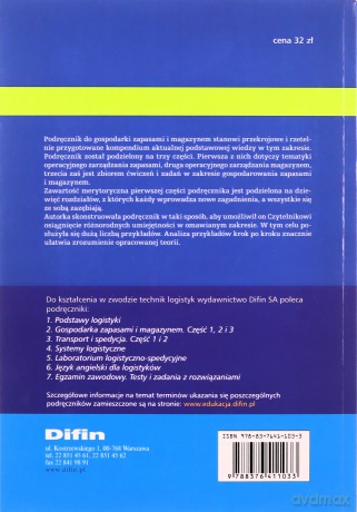 Gospodarka zapasami i magazynem cz.1 Zapasy - Katarzyna Grzybowska [KSIĄŻKA]
