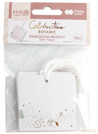 Zawieszka na prezenty Botanic 10 szt