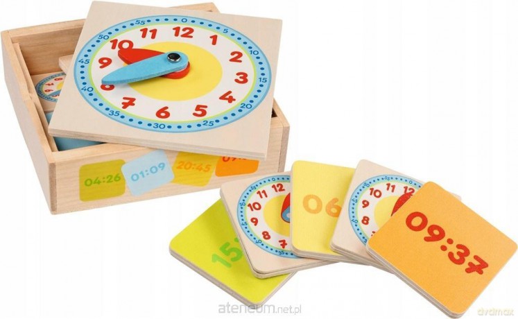Zegar w skrzyneczce - nauka godzin