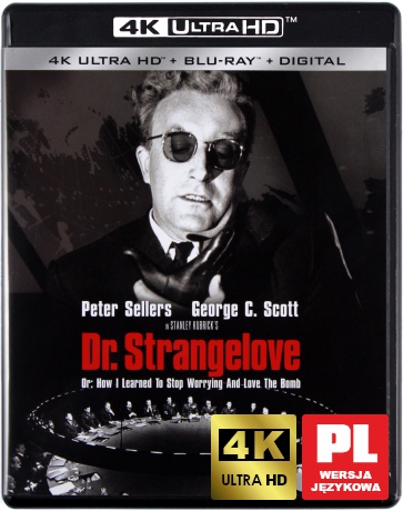 Dr Strangelove, czyli jak przestałem się martwić i pokochałem bombę [Blu-Ray 4K]+[Blu-Ray]