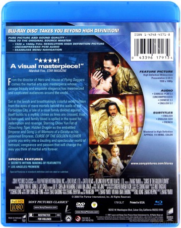 Curse of the Golden Flower (Cesarzowa) [Blu-Ray]