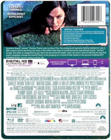 Aeon Flux (steelbook) [Blu-Ray]+[DVD]