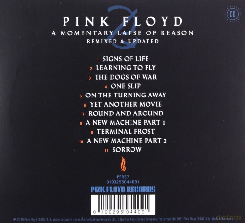Pink Floyd: A Momentary Lapse Of Reason (digipack) [CD]