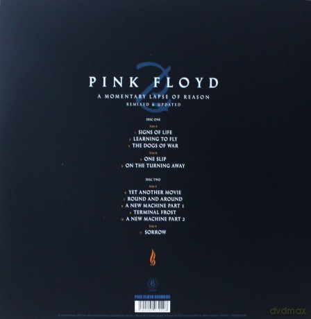 Pink Floyd: A Momentary Lapse Of Reason [2xWinyl]