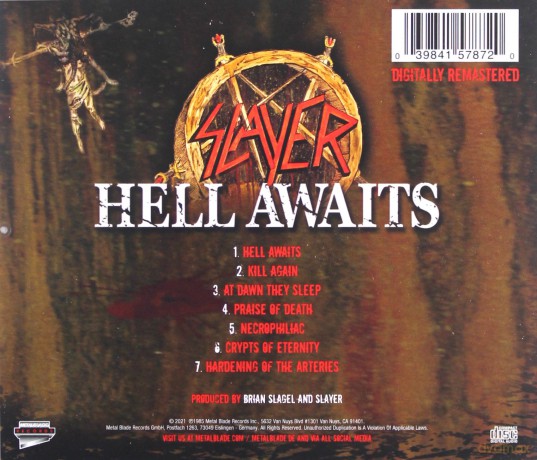 Slayer: Hell Awaits [CD]