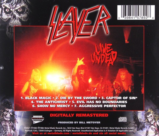 Slayer: Live Undead [CD]