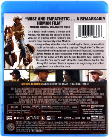 No Man's Land [Blu-Ray]