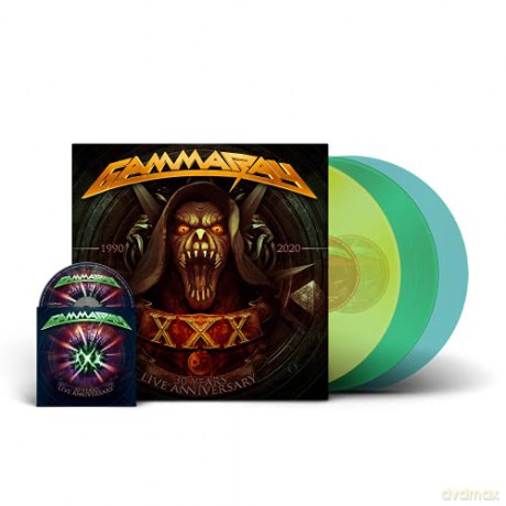 Gamma Ray: 30 Years Live Anniversary (Colored) [3xWinyl]+[Blu-Ray]